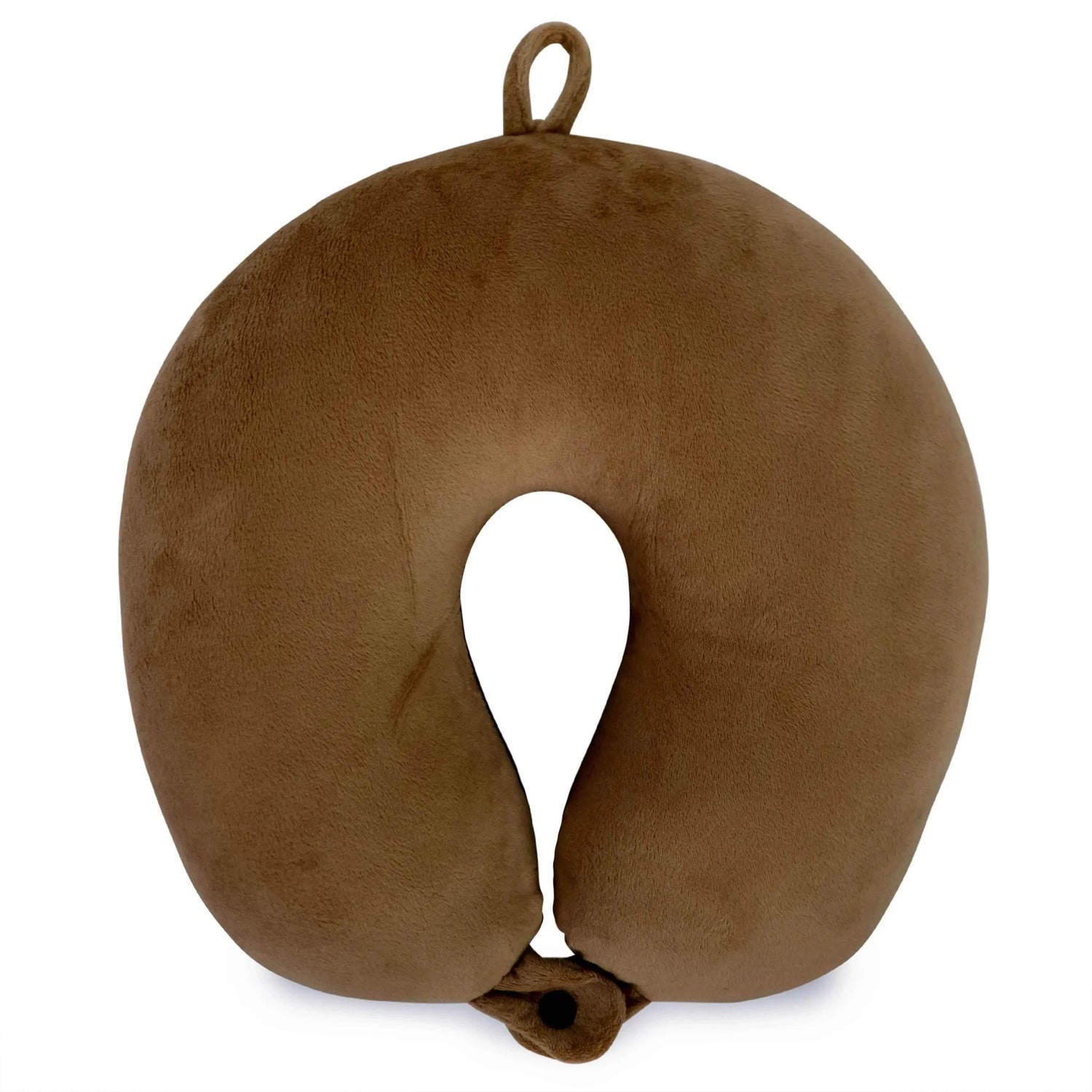 Plush Microbeads Travel Neck Pillow - GiFTiFY