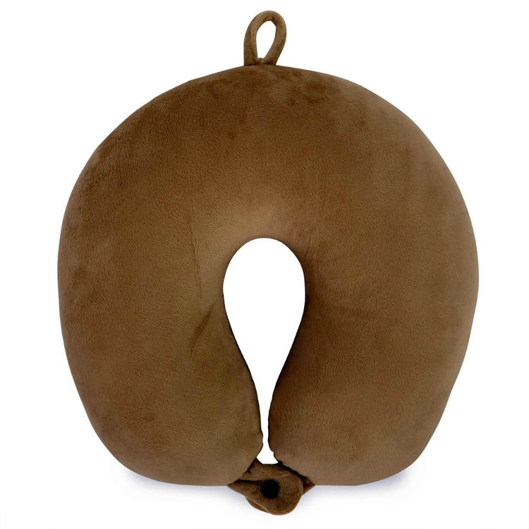 Plush Microbeads Travel Neck Pillow - GiFTiFY