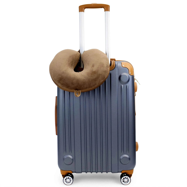 Plush Microbeads Travel Neck Pillow - GiFTiFY