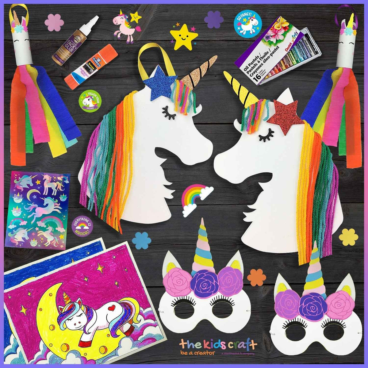 The Magical Unicorn Craft Box by The Kids Craft