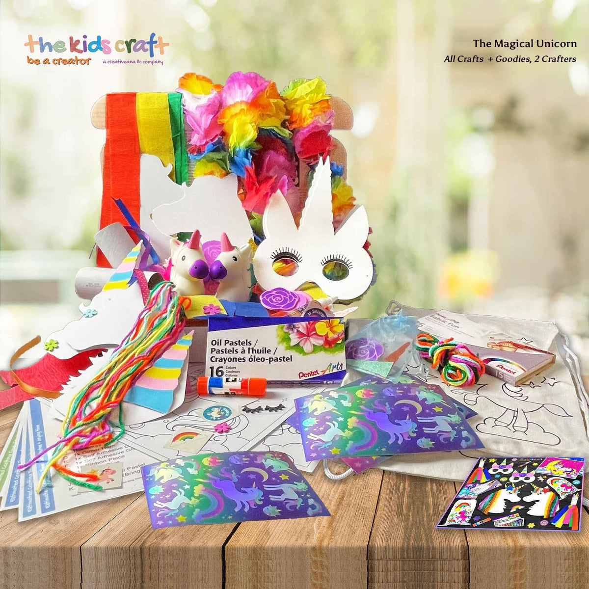 The Magical Unicorn Craft Box by The Kids Craft