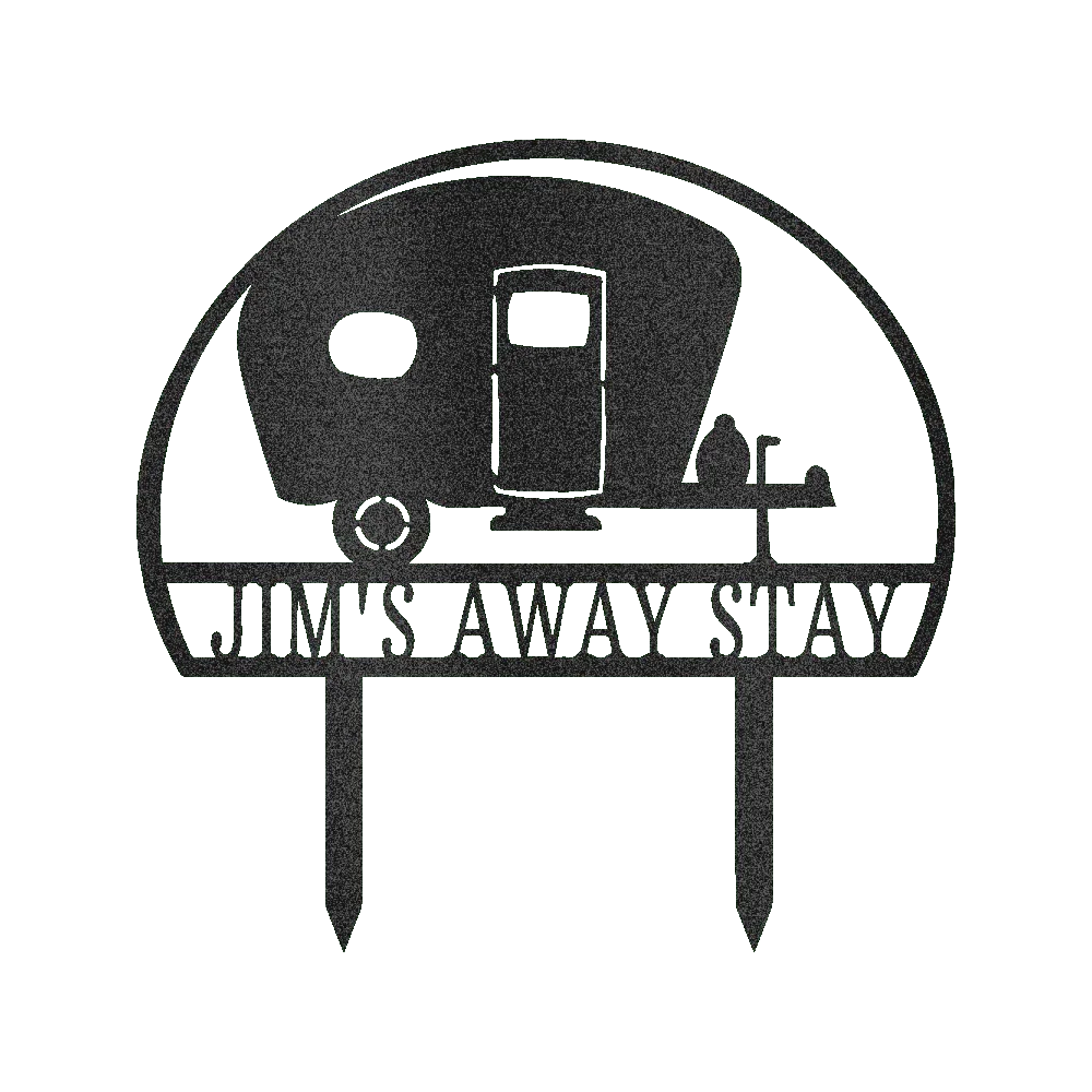 Camper Yard Personalized Gifts - Custom Metal Sign - GiFTiFY