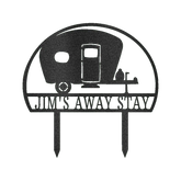 Camper Yard Personalized Gifts - Custom Metal Sign - GiFTiFY