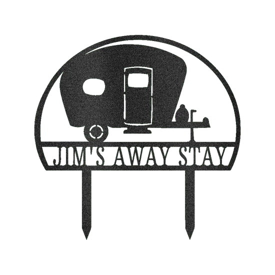 Camper Yard Personalized Gifts - Custom Metal Sign - GiFTiFY