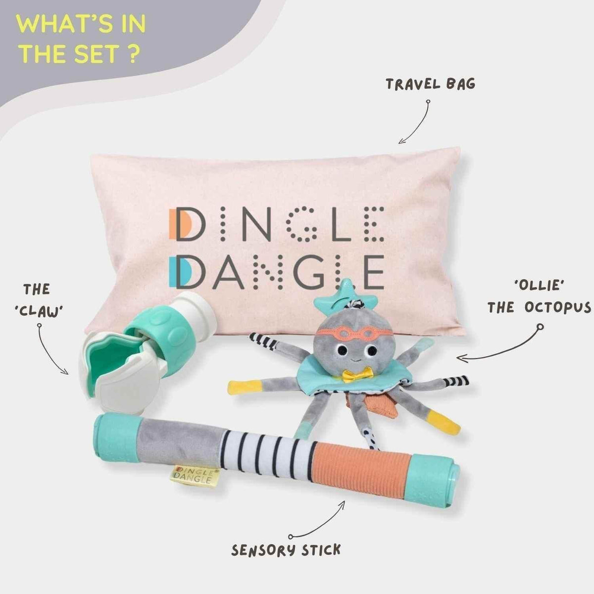 Dingle Dangle Baby Travel Mobile Gift by Dingle Dangle Baby USA