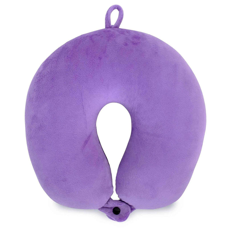 Plush Microbeads Travel Neck Pillow - GiFTiFY