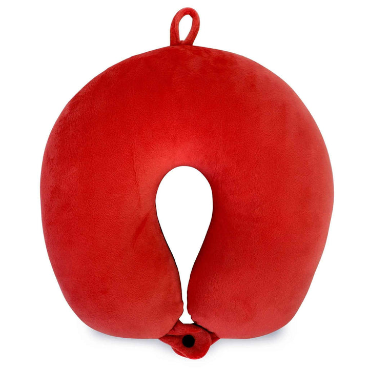 Plush Microbeads Travel Neck Pillow - GiFTiFY