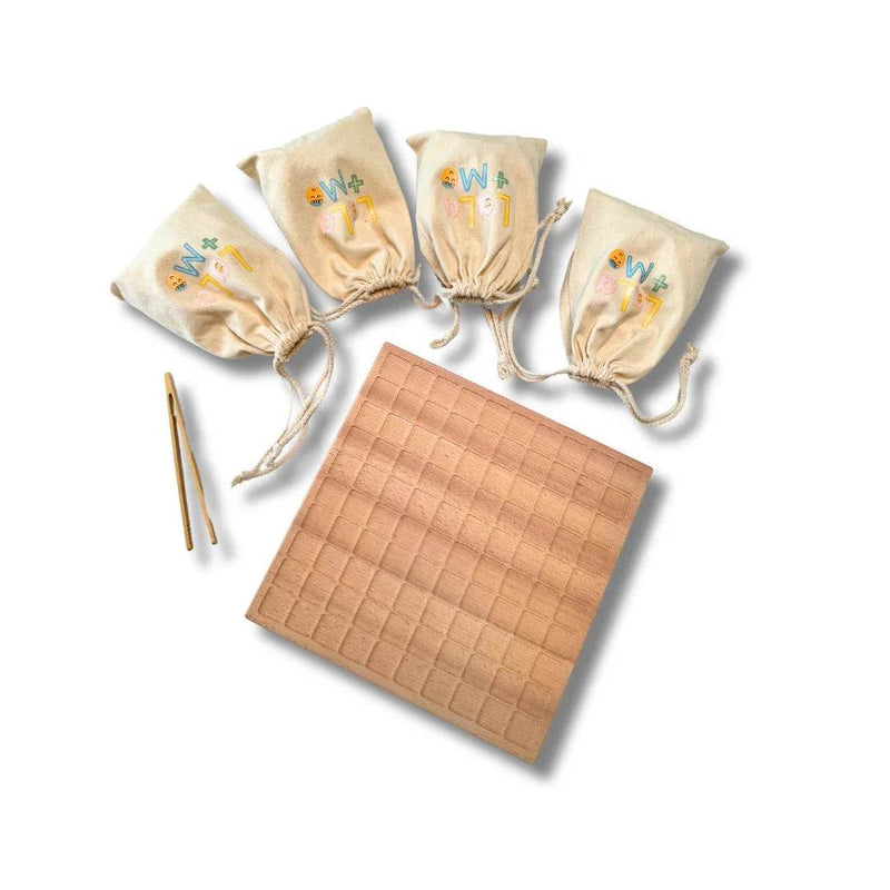 Montessori Hundred Board x 99 Names of Allah by Lala + Mo