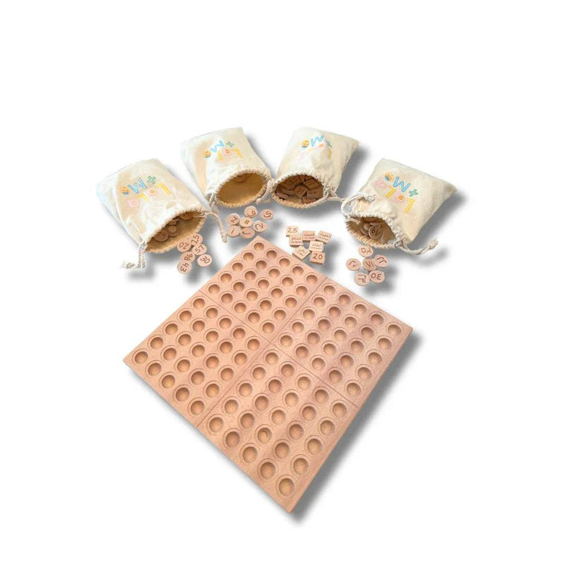 Montessori Hundred Board x 99 Names of Allah by Lala + Mo