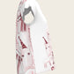 The Horse Fair in Rose Loose Fitting V Neck Shirt