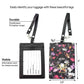 Runway Vegan Leather Luggage Tags Set