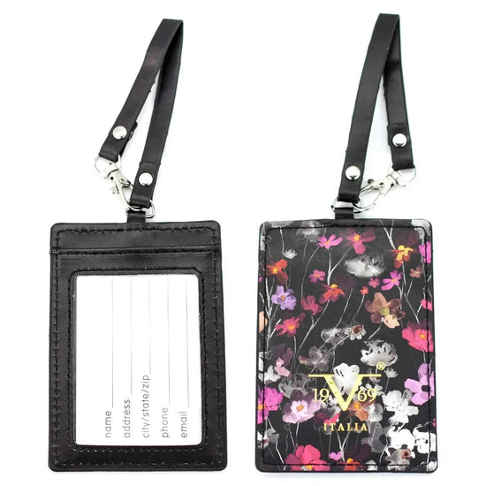 Runway Vegan Leather Luggage Tags Set - GiFTiFY