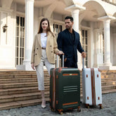 Vintage 3 Piece Expandable Retro Luggage Set - GiFTiFY