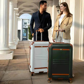 Vintage 3 Piece Expandable Retro Luggage Set - GiFTiFY