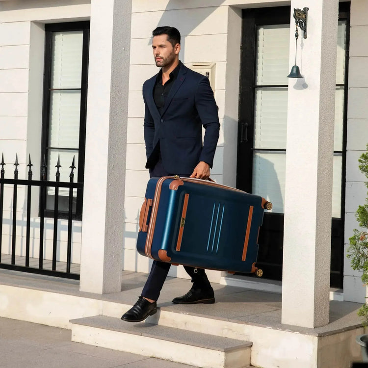 Vintage 3 Piece Expandable Retro Luggage Set - GiFTiFY