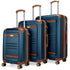 Vintage 3 Piece Expandable Retro Luggage Set - GiFTiFY
