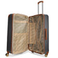 Vintage 3 Piece Expandable Retro Luggage Set Travellty