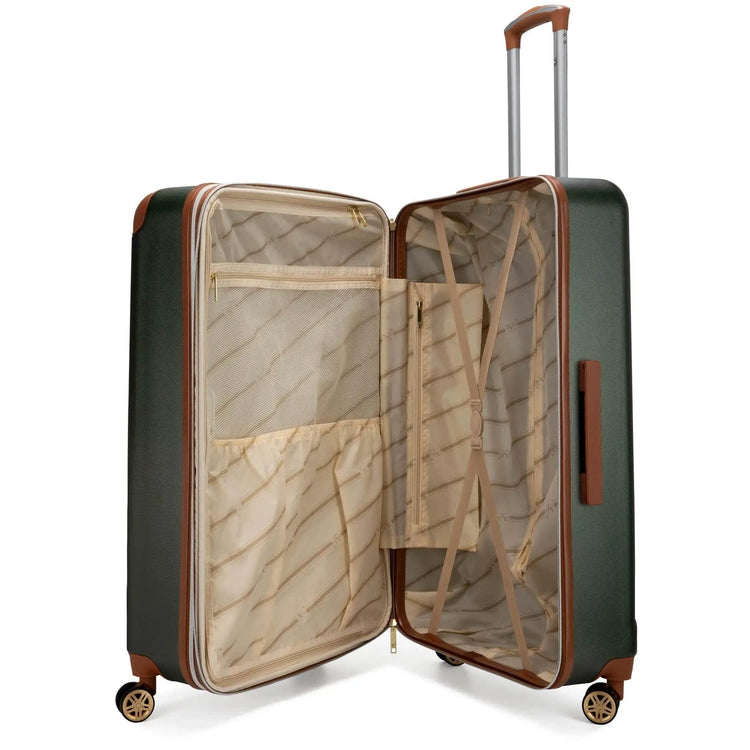 Vintage 3 Piece Expandable Retro Luggage Set - GiFTiFY
