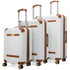 Vintage 3 Piece Expandable Retro Luggage Set - GiFTiFY