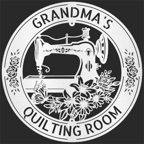 Sewing Sign - Personalized Metal Sign for Quilting Room Decor - GiFTiFY