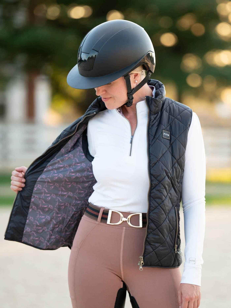 Ainsley Quilted Vest Outerwear by FITS Riding