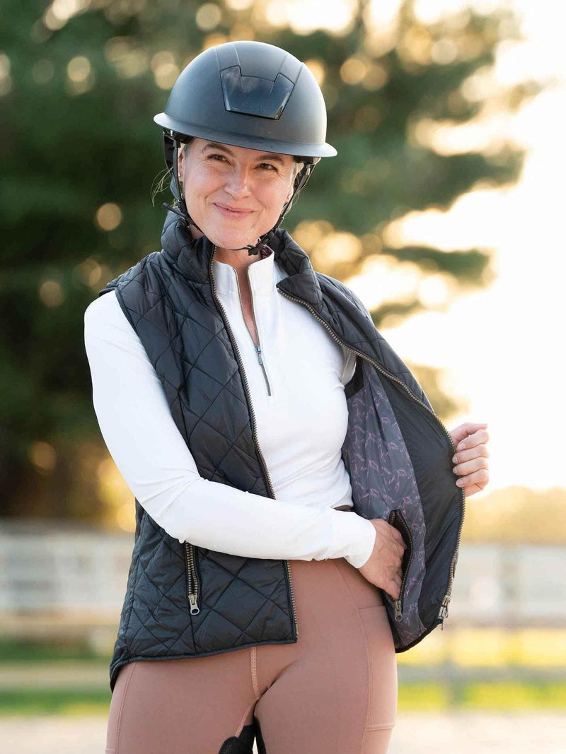 Ainsley Quilted Vest Outerwear by FITS Riding
