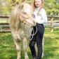 Girl's Denim Knee Patch Tread Breech