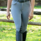 PerforMAX Full Seat Leather Breech w/Zip Front Slash Pockets FITS Riding
