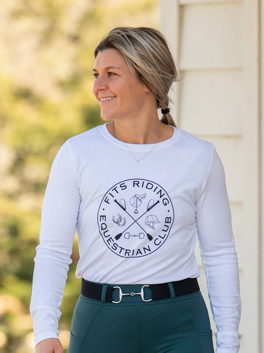 FITS Equestrian Club UPF50 Long Sleeve FITS Riding