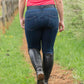 Denim Full Seat Tread Breech