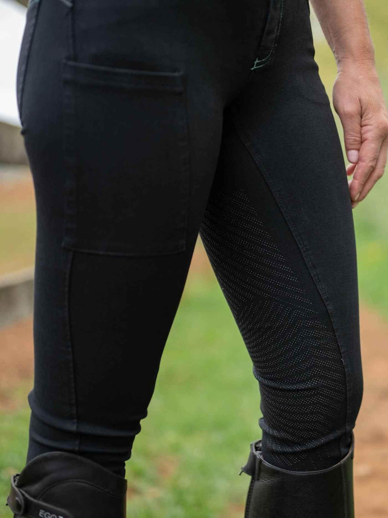 Denim Full Seat Tread Breech Breeches by FITS Riding
