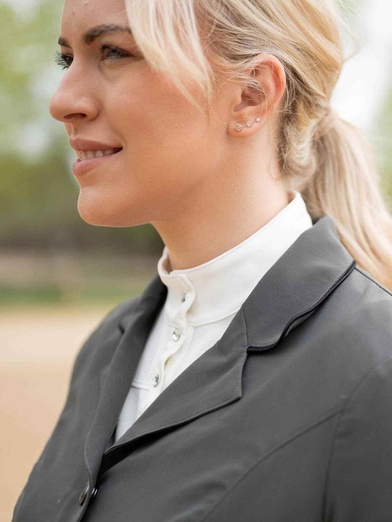Zephyr II Mesh Hunt Show Coat - Charcoal Show Apparel by FITS Riding
