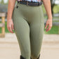 TechTread Full Seat Summer Breech, Pull On w/2 Pockets FITS Riding
