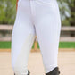 PerforMAX Zip Front Slash Pocket Full Seat Breech - 10% Thicker White