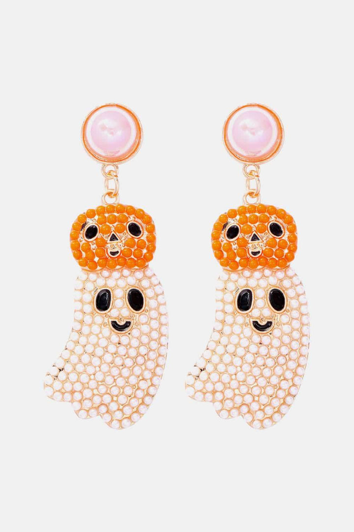 Halloween Ghost Shape Dangle Earrings - GiFTiFY
