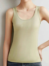 Plus Size Ribbed Scoop Neck Tank Top - GiFTiFY