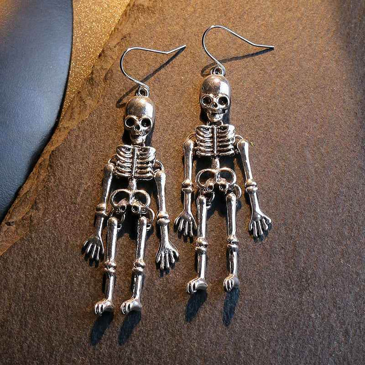 Skeleton Alloy Earrings - GiFTiFY