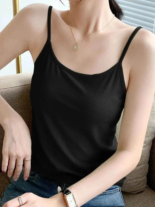 Plus Size Scoop Neck Cami Top - GiFTiFY