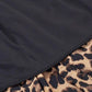 Plus Size Leopard Elastic Waist Midi Skirt - GiFTiFY
