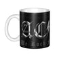 AC DC Heavy Metal Music Mugs Personalized Australian Rock Band Coffee Ceramic Mug Creative Gift Outdoor Work Camping Cup - GiFTiFY