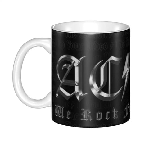 AC DC Heavy Metal Music Mugs Personalized Australian Rock Band Coffee Ceramic Mug Creative Gift Outdoor Work Camping CupAC DC Heavy Metal Music Mugs,Camping Cup,Coffee Ceramic Mug,Creative Gift,Outdoor Work,Personalized Australian Rock Band