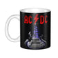 AC DC Heavy Metal Music Mugs Personalized Australian Rock Band Coffee Ceramic Mug Creative Gift Outdoor Work Camping Cup - GiFTiFY