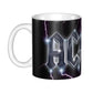 AC DC Heavy Metal Music Mugs Personalized Australian Rock Band Coffee Ceramic Mug Creative Gift Outdoor Work Camping Cup - GiFTiFY