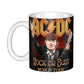 AC DC Heavy Metal Music Mugs Personalized Australian Rock Band Coffee Ceramic Mug Creative Gift Outdoor Work Camping Cup - GiFTiFY