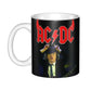 AC DC Heavy Metal Music Mugs Personalized Australian Rock Band Coffee Ceramic Mug Creative Gift Outdoor Work Camping Cup - GiFTiFY