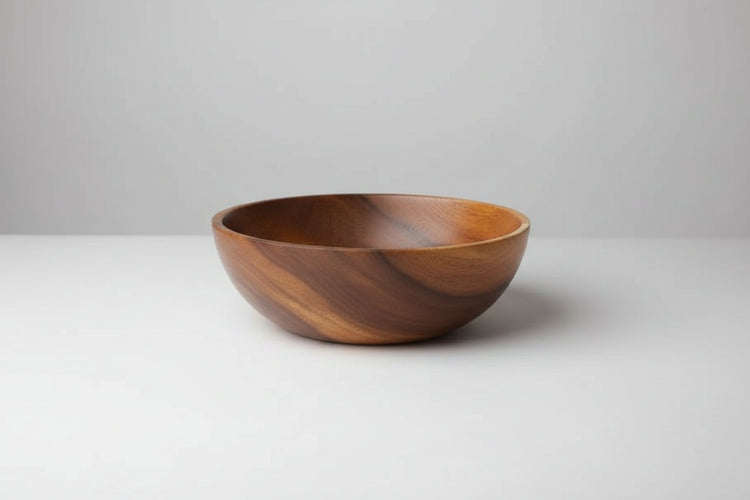 Acacia Wooden Bowl Stack with Fruit - GiFTiFY