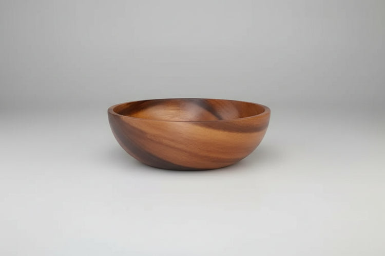 Acacia Wooden Bowl Stack with Fruit - GiFTiFY