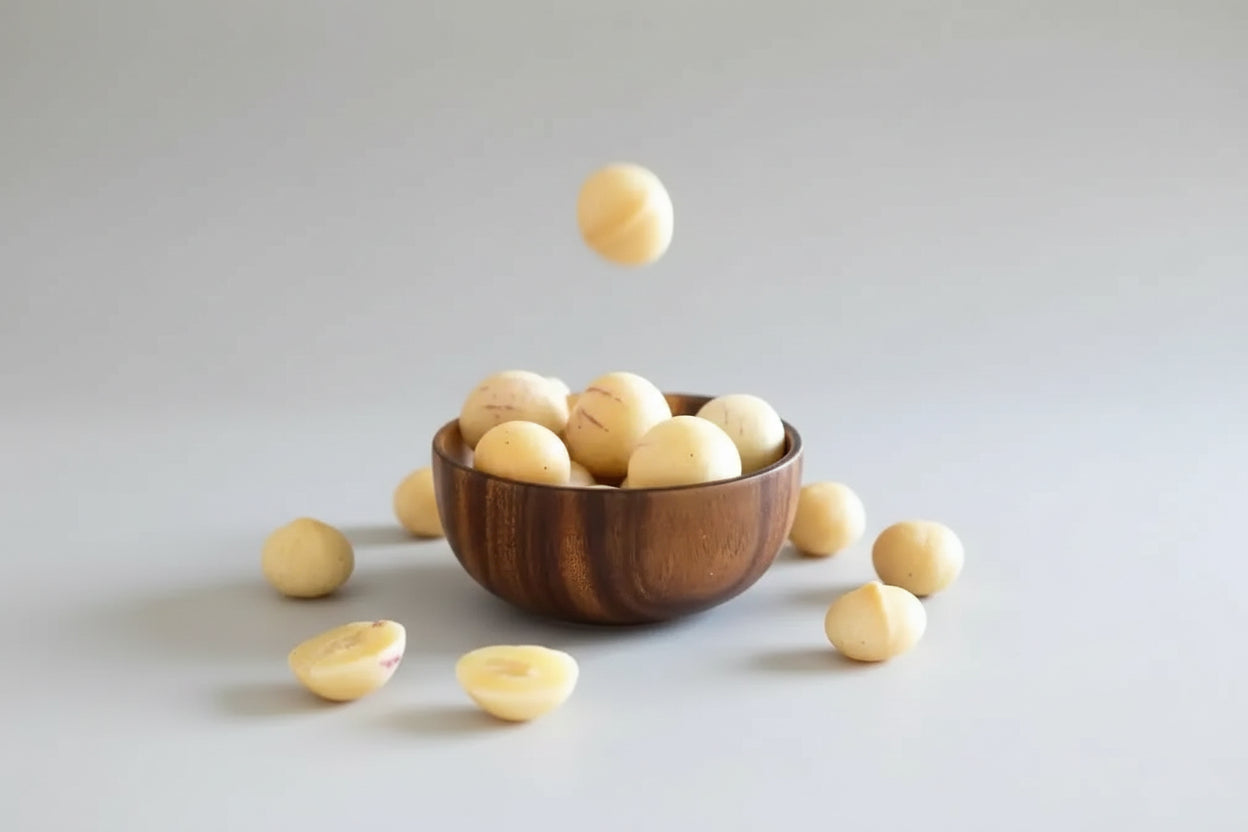 Acacia Wooden Bowl Stack with Fruit - GiFTiFY