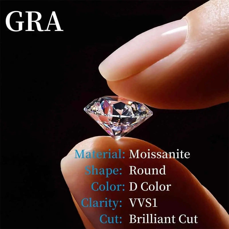 Top Quality Moissanite Loose moissanite gemstones Moissanite Loose Gemstones by Dropshee