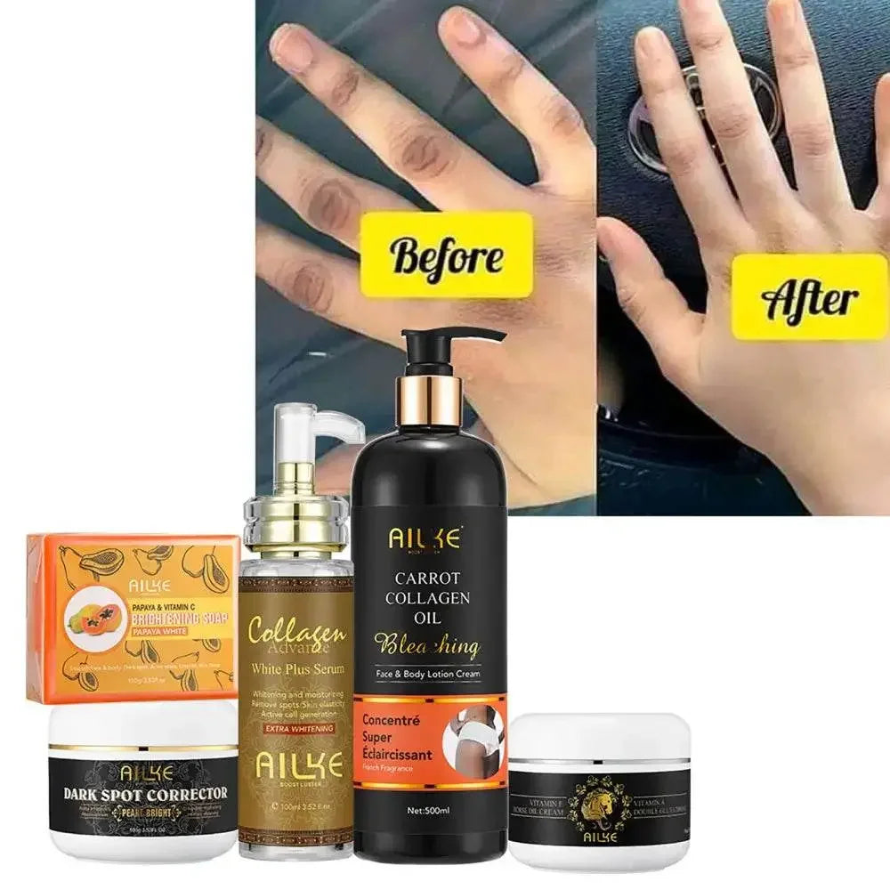 AILKE Collagen Whitening Skin Care Set Skin Care by Dropshee